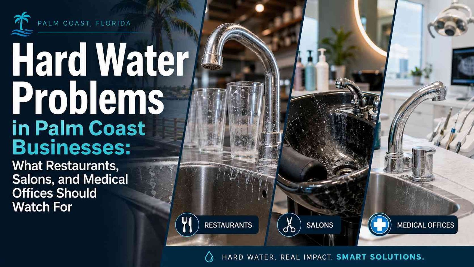 Hard water problems in Palm Coast businesses
